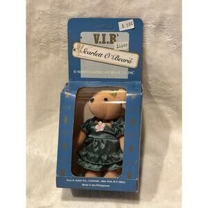 Scarlett O'Beara Ornament NABCO North American Bear Co. NIB Vtg Collectible